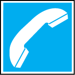 Phone Icon showing a phone receiver